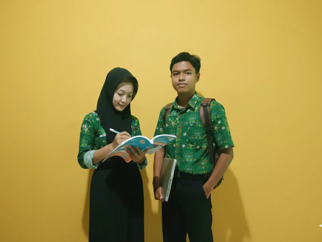 Fasilitas dan lingkungan belajar SMK MA'ARIF NU 01 JATIBARANG